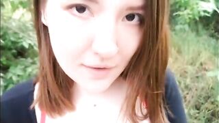 A young Asian girl gets fucked by the first guy in a new city