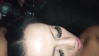 The girl is paying for her husband’s new BMW by fucking