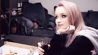 The girl realized her dream of sex with her girlfriend in an intimate setting