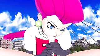 Jessie Team Rocket wants to fuck your rocket Pokémon