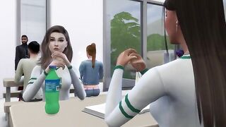 The student seduced the teacher to go further