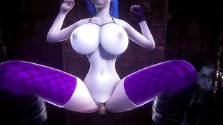 POV of a guy who jinxed a hot League of Legends girl in a steamy scene