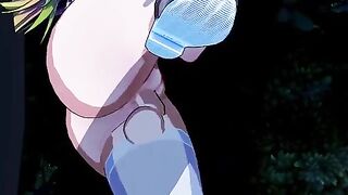 Shura Kirigakure in 3D animated hentai action