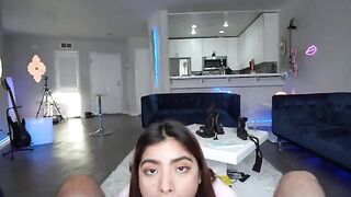 Horny teen Hazel Heart wants to taste a big dick immediately