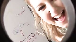 Sunny Lane is a professional in blowing cocks