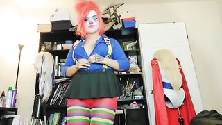 Clown girl gets creampied in a unique scene
