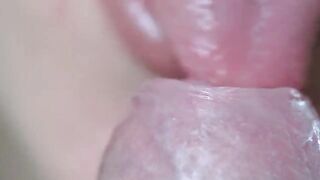 I got a huge load in my mouth but I could not swallow it all