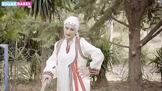 Hot Greek MILF farmer gets her asshole gapped by a horny stud in HD