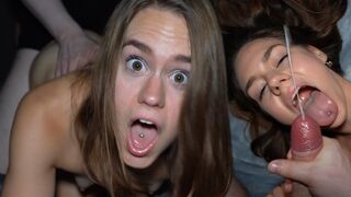 No mercy for Leria Glow in this ruthless fuck fest