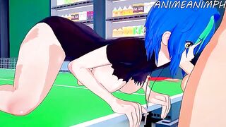 Xenovia Quarta gets fucked hard by a big dick in this hot High School DxD scene