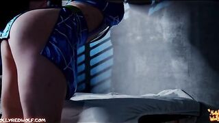 Jolyne Cujoh gets caught jerking off, MollyRedWolf style