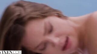 The best threesome sex videos with stunning model Avery Cristy