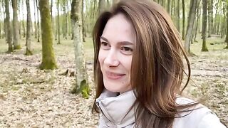 The wife, while her husband was at work, entertained a forester in oral and intimate ways