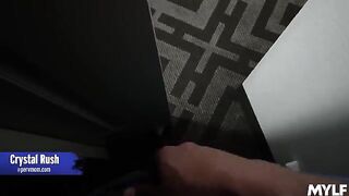 A couple of mature ladies got caught in a steamy, hardcore session