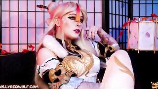 The Traveler worked for Ningguang to settle a debt - MollyRedWolf