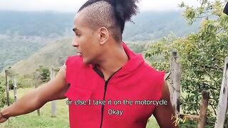 A sexy girl, Mariana Martix, pays with her pussy to have her car repaired