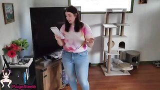 The guy insulted Paige Steele's blowjob skills, so she proved him wrong