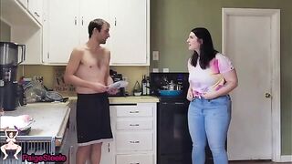 The guy insulted Paige Steele's blowjob skills, so she proved him wrong