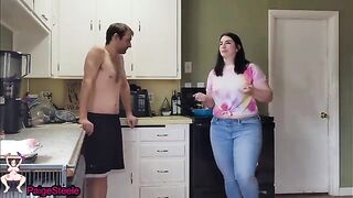 The guy insulted Paige Steele's blowjob skills, so she proved him wrong