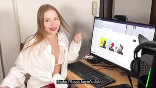 Buy an NFT from my stepsister to fuck her like that!