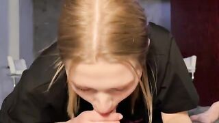 A cute girl got fucked up and kicked out of the house for cheating