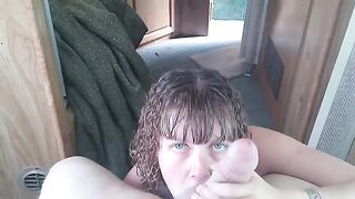 Lavender Joy shows her deepthroat blowjob skills in this hot POV scene