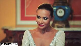 Stunning Venera gets her ass gapped and stuffed in an intense TUSHY scene