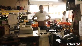 Pregnant Maxine Holloway gets passionately fucked by Mickey Mod in public