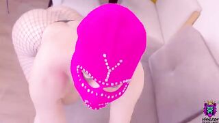 Babe with thick ass fucked deeply by a man with big cock in HD
