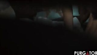 Cuckold couple watches as Jazlyn Ray gets fucked hard in Purgatoryx