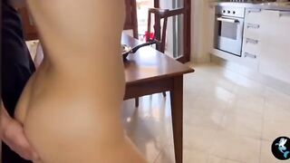 The Italian woman begs until she squirts, a romantic twist