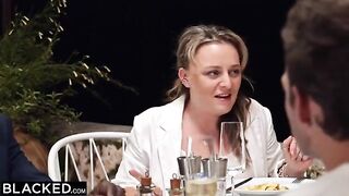 Naughty Stefany fucks with the brother of her boyfriend in a steamy scene