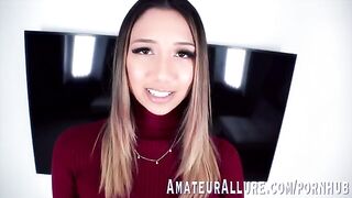 Tall beauty Kimora Quin loves to feel a cock down her throat