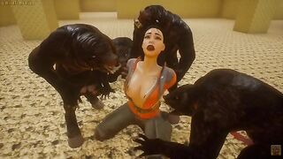 Furry sex in the backroom, wild and hot