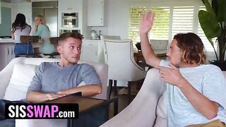 Two lusty stepsisters get their boyfriends swapped and fucked hard in a steamy sis swap scene