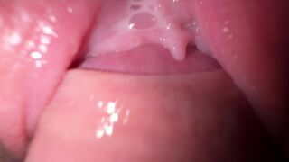 Sexy stepsister gets her pussy filled with cum in a hot scene