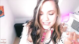 Sex dolls Tantaly fucked in an orgy with two cocks