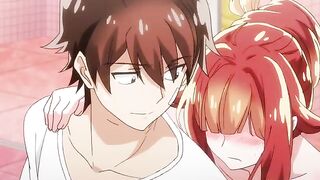 Redhead Tsundere with Small Tits gets fucked after a relaxing massage