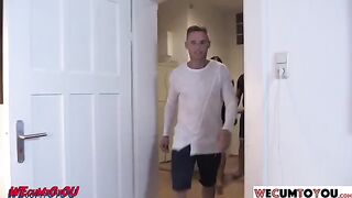 A lot of strangers came to the swingers party to fuck with each other