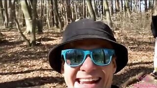 A day with Kleomodel ended with sex in the woods and rimming
