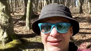 A day with Kleomodel ended with sex in the woods and rimming