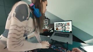 A streamer is close to getting banned after a wild incident