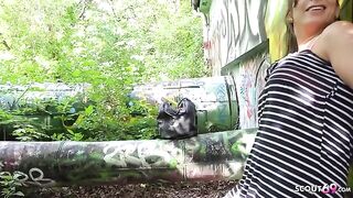 A mature Turkish woman gets her pussy railed by a German stud in a raw session