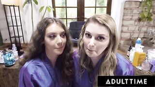 Lesbian hair stylist Elena Koshka fucks Bunny Colby in POV