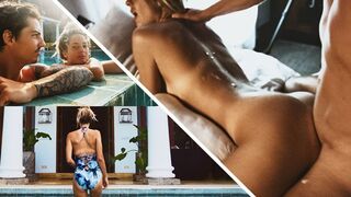 Petite babe enjoys sea sex and surfing in this hot vlog
