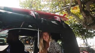 Petite babe enjoys sea sex and surfing in this hot vlog