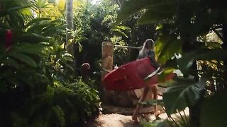 Petite babe enjoys sea sex and surfing in this hot vlog