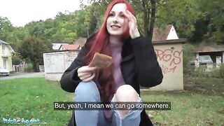 Public Agent: A young woman is shown posing on the streets for money, then followed to a private location