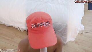 Racing girl gets her asshole railed hard in intense anal action