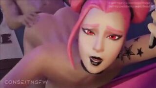 Fortnite Haze Hentai with 3D animation action